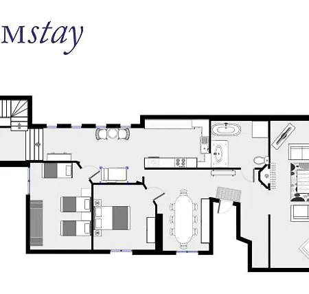 Appartamento Dream - 3 Bedroom Old Town Penthouse With Sauna Reval